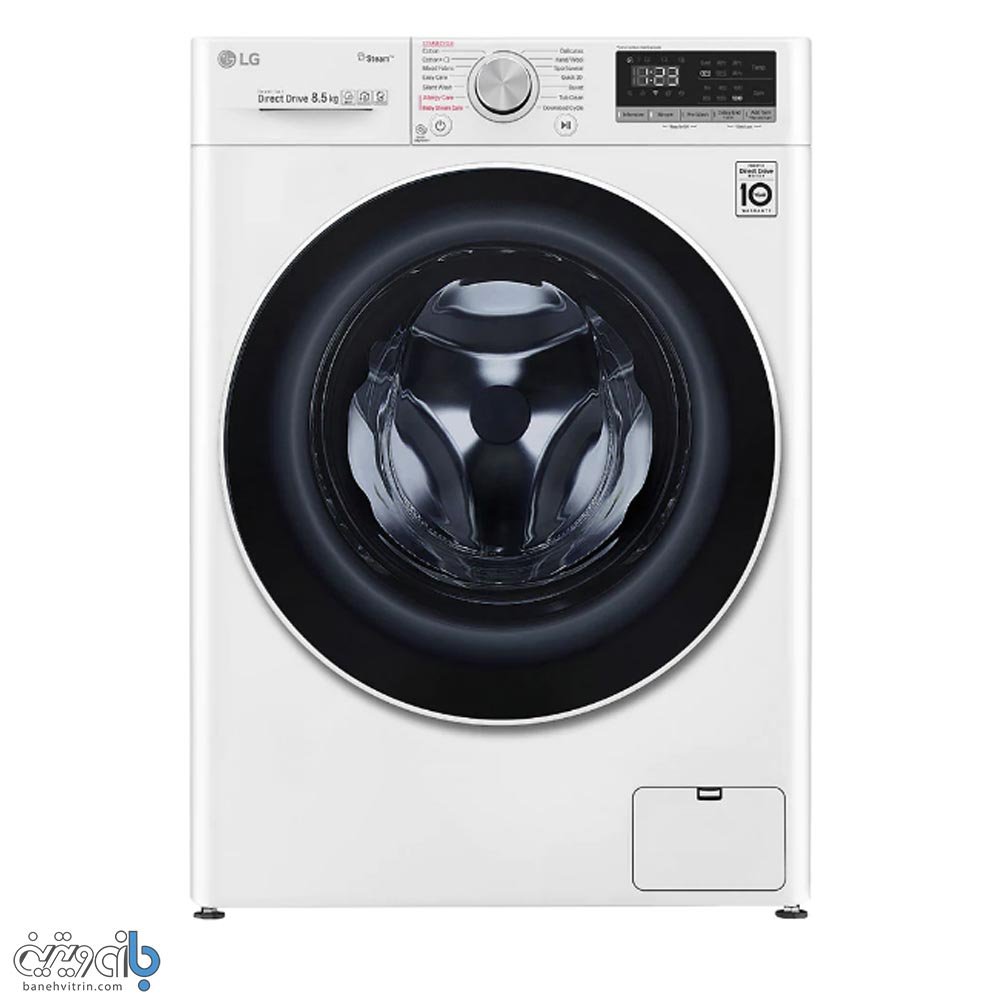 ماشین لباسشویی 8.5 کیلو ال جی مدل F2V5GYP0W