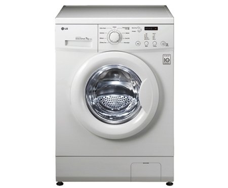 ماشین لباسشویی 7 کیلو ال جی F10C3QDP2